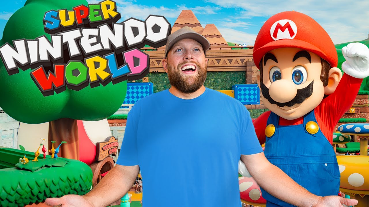 Our FIRST TIME at Super Nintendo World - Universal Studios Hollywood 2023