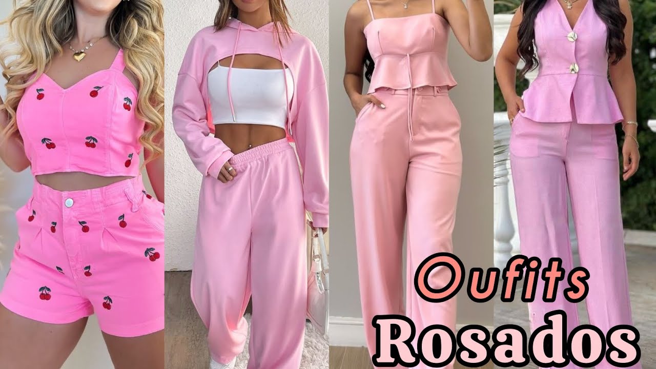 OUFITS COLOR ROSADO🩷🩷🩷 