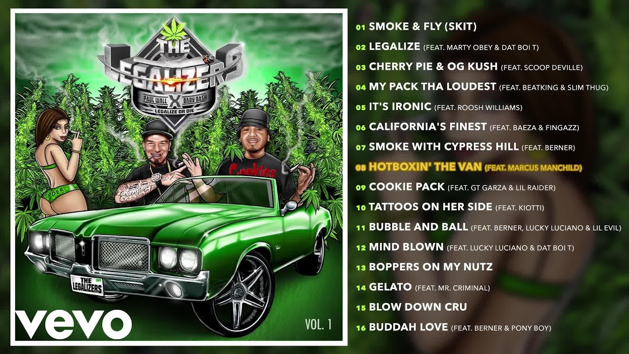 Paul Wall, Baby Bash - Hotboxin' the Van (Audio) ft. Marcus Manchild