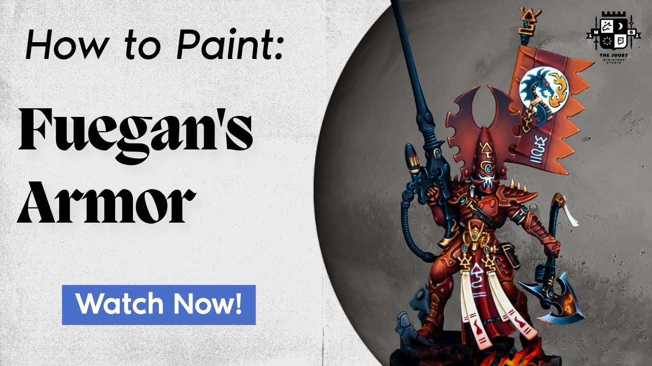 How to Paint Fuegan's armor (Short version)