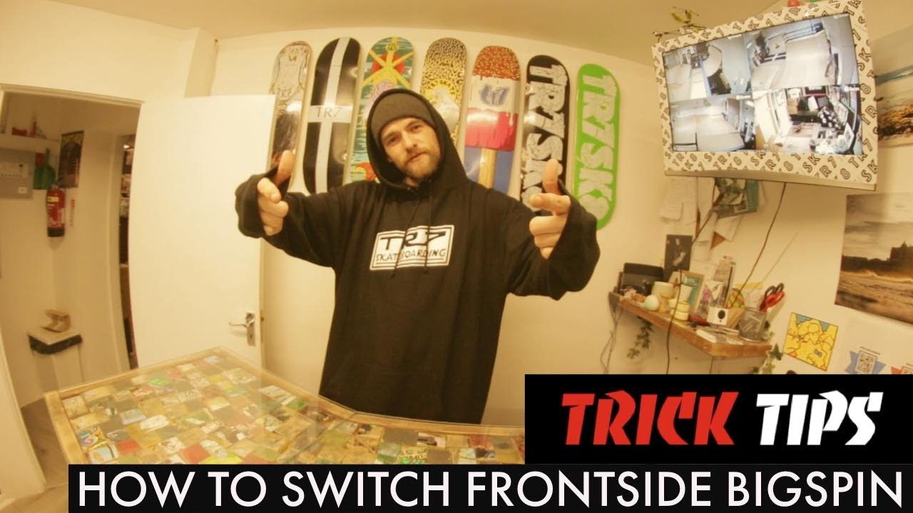 How To Switch Frontside Bigspin - TR7 SKATE
