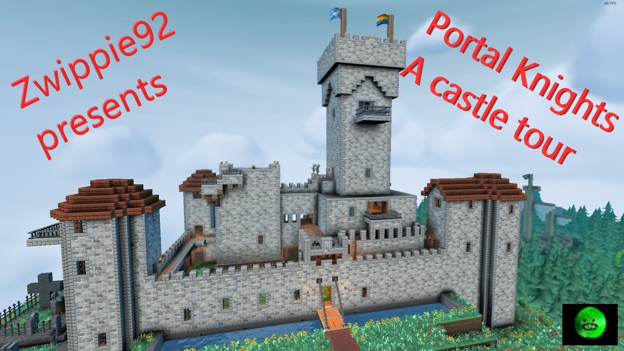Celebrating 400+ hours in Portal Knights [part 2] - Castle & castle ground tour