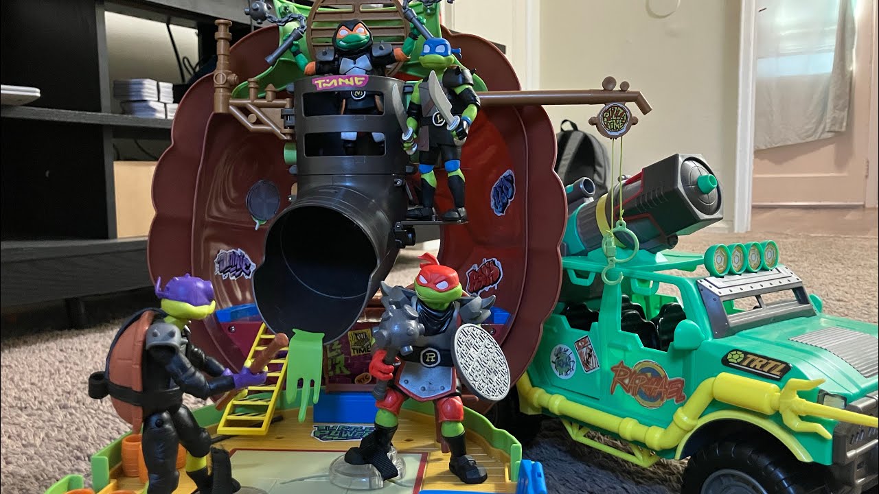Reviewing the new tales of the tmnt battle arena figures!!!