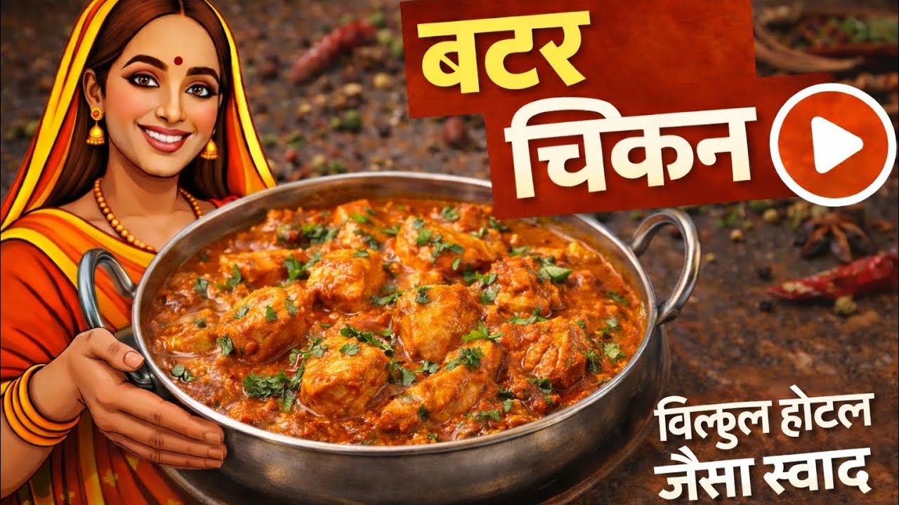 बटर चिकन बनाने की आसान रेसिपी | होटल जैसा स्वाद घर पर l क्रीमी और टेस्टी चिकन करी