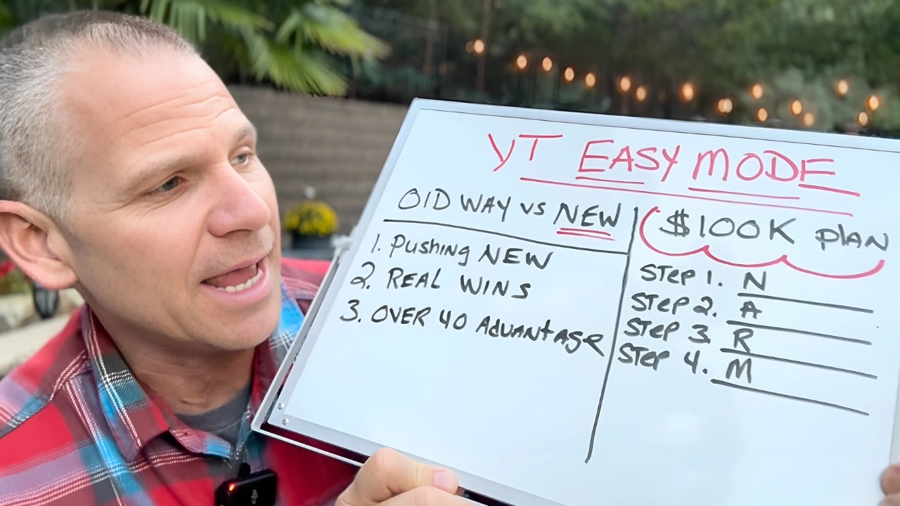 YouTube is now in “easy mode” especially for over 40 creators (START NOW!)