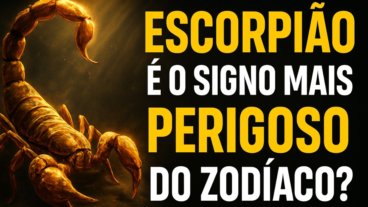 Escorpião é o Signo Mais Perigoso do Zodíaco ou o Mais Transformador? Descubra a Verdade