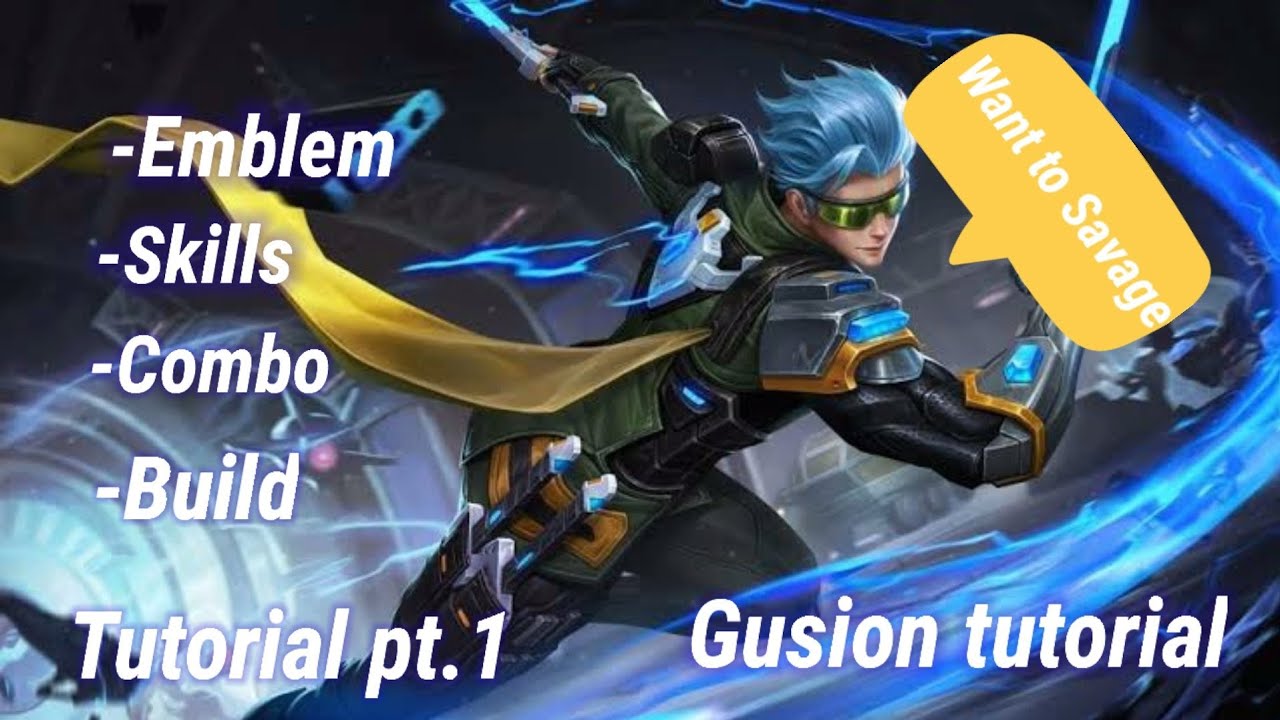 [GUSION TUTORIAL] YAMETE SENPAI Gaming