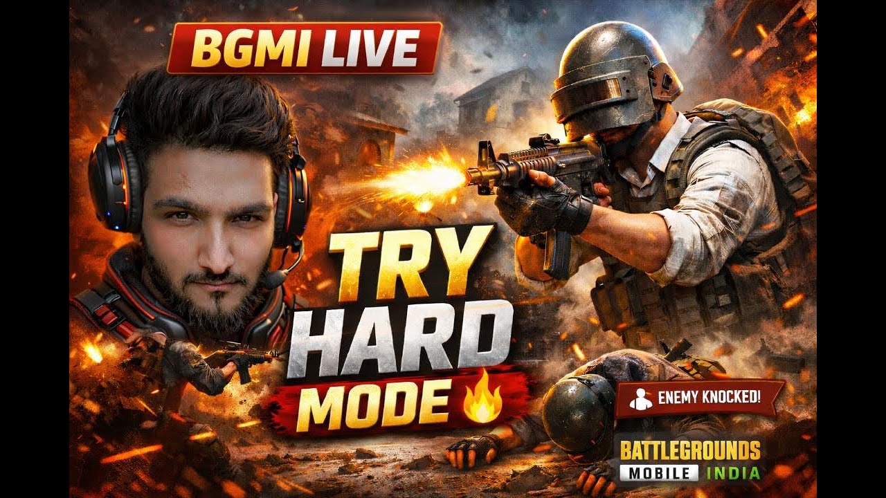 BGMI LIVE 🔴 | TRY HARD | NO MERCY #t9xosplayer #bgmi #livestreaming