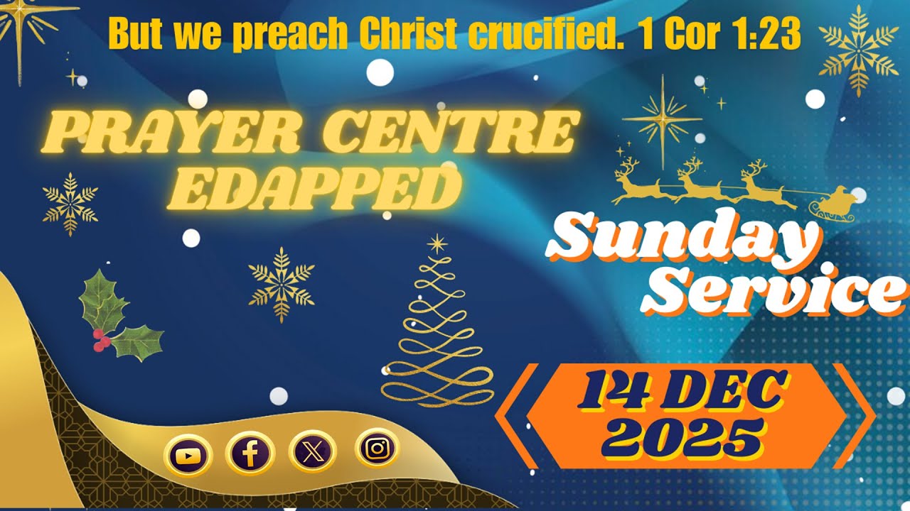 🔴LIVE | Sunday Service | 14-December-2025