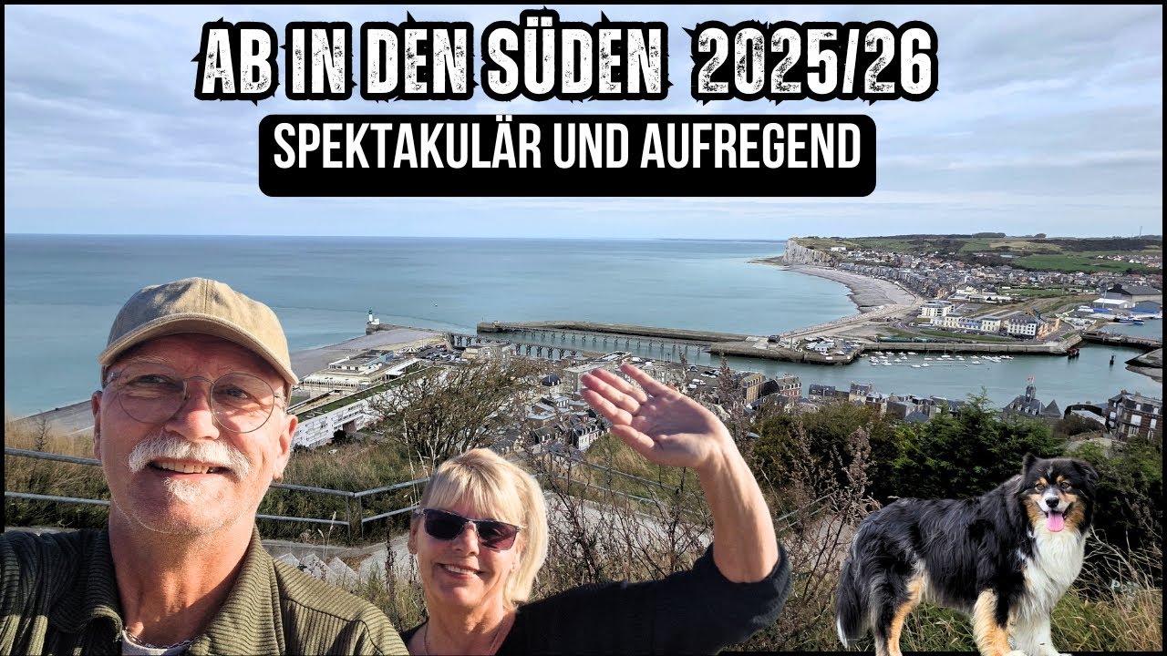 Unsere Wintertour 2025/26 mit dem Wohnmobil, was für eine AUFREGUNG..bei Navi Problem....SPEKTAKULÄR