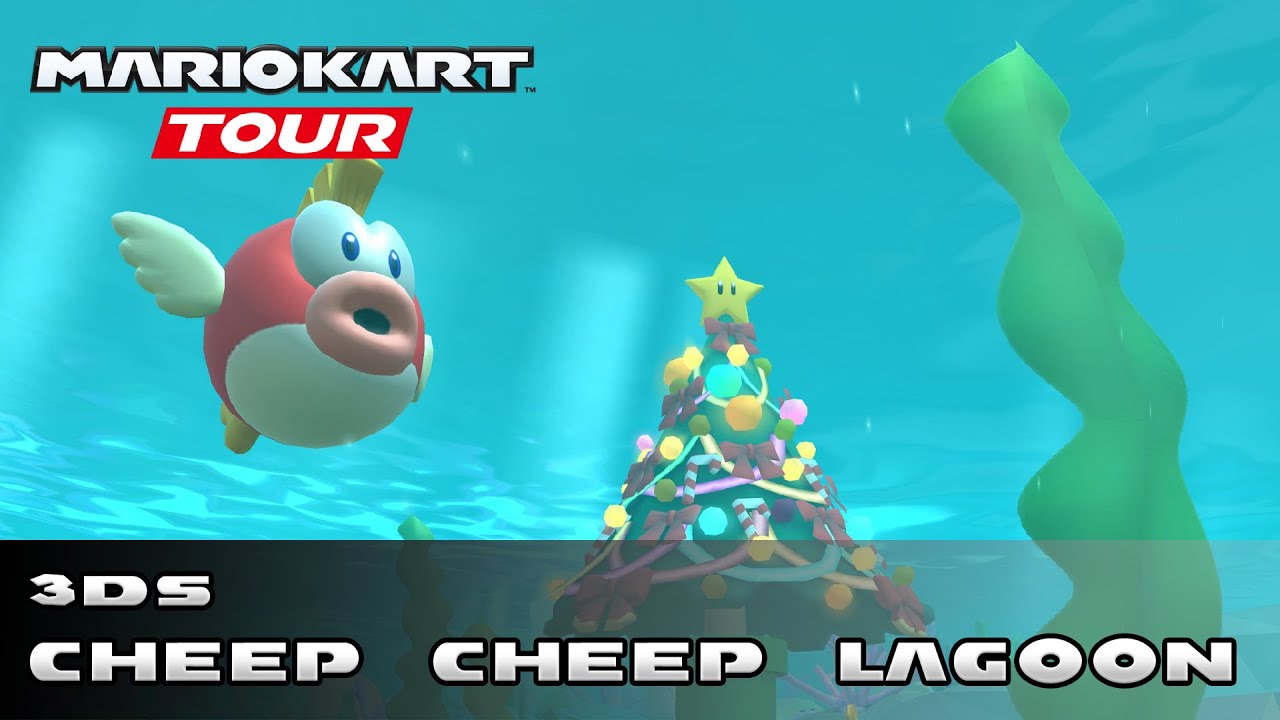 Mario Kart Tour - 3DS Cheep Cheep Lagoon (All Variants)