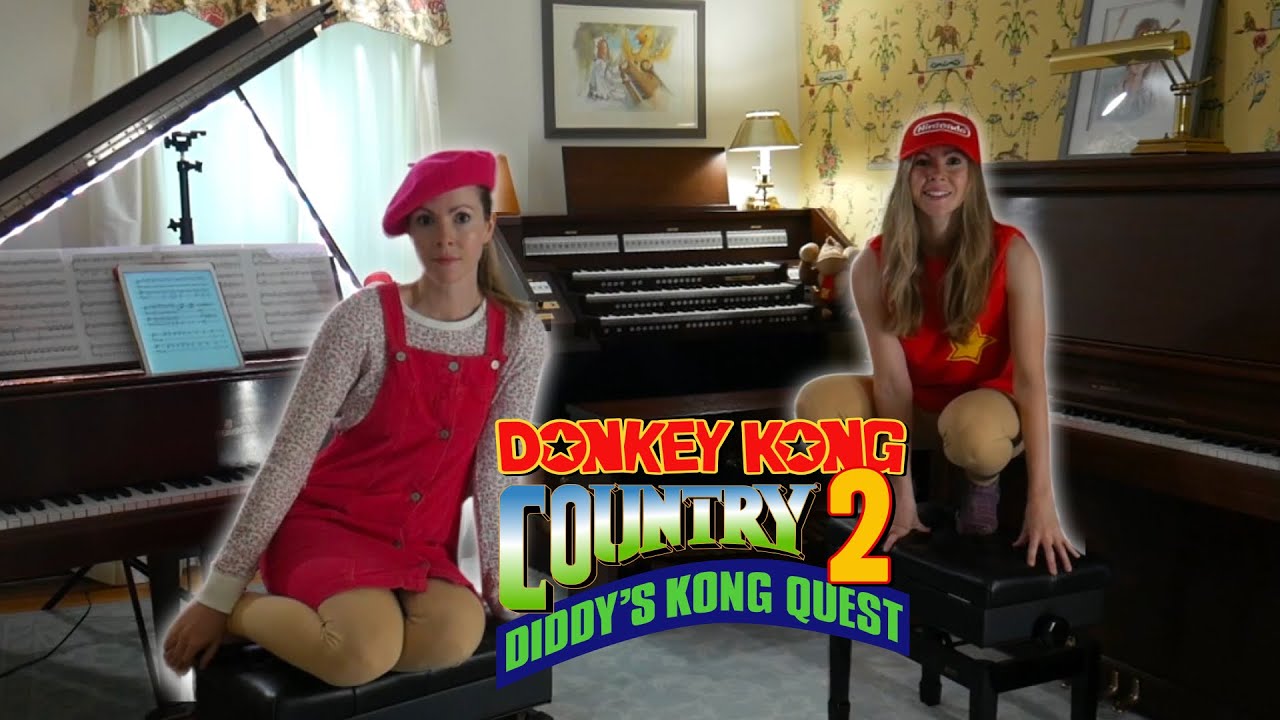 Donkey Kong Country 2 Mega Medley ~ Piano and Organ