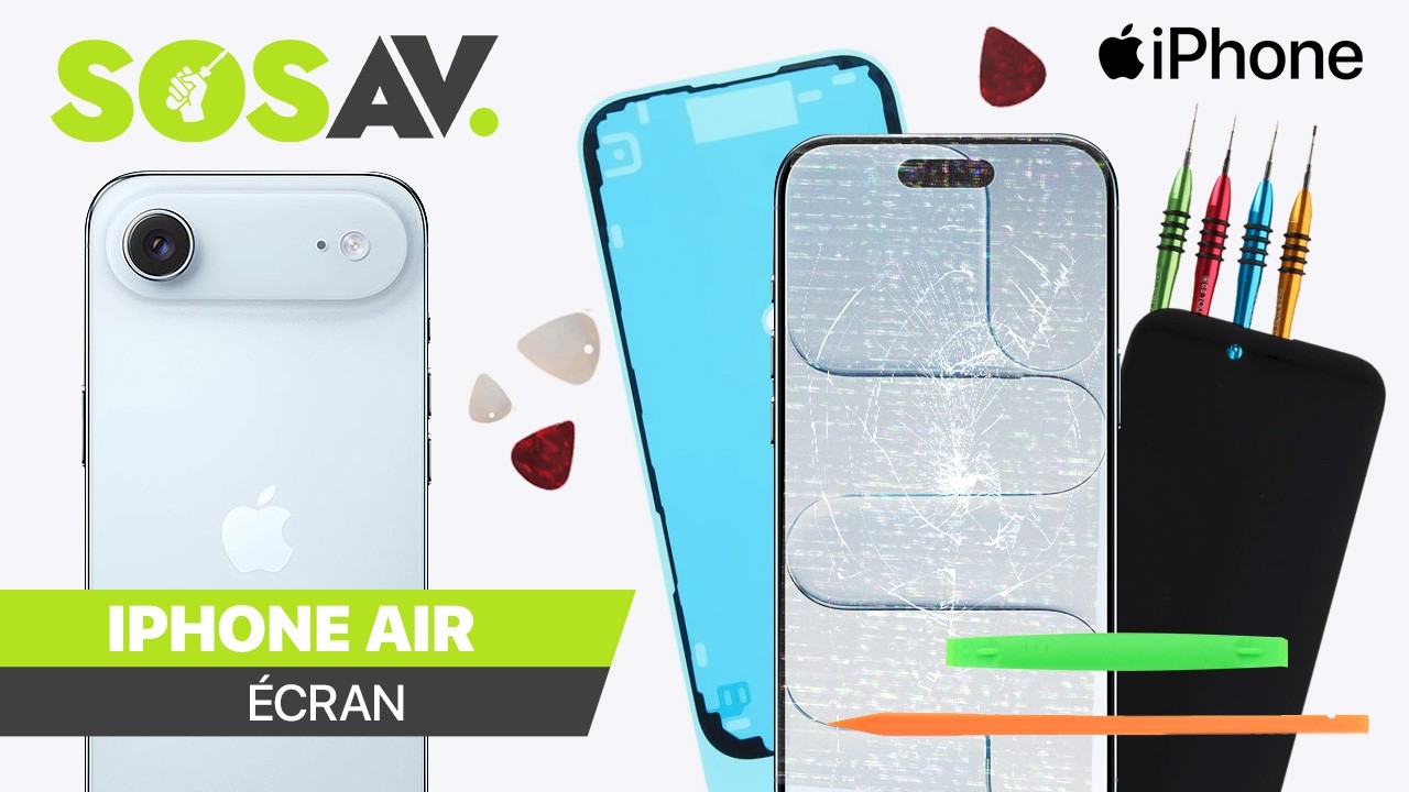 Changer l'écran de l'iPhone Air - SOSav.fr