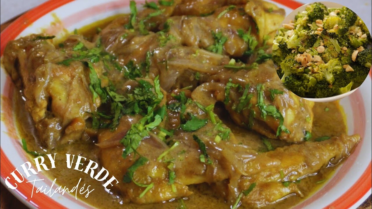 Has de cuenta que es como un molito verde pero, es CURRY VERDE Tailandés 