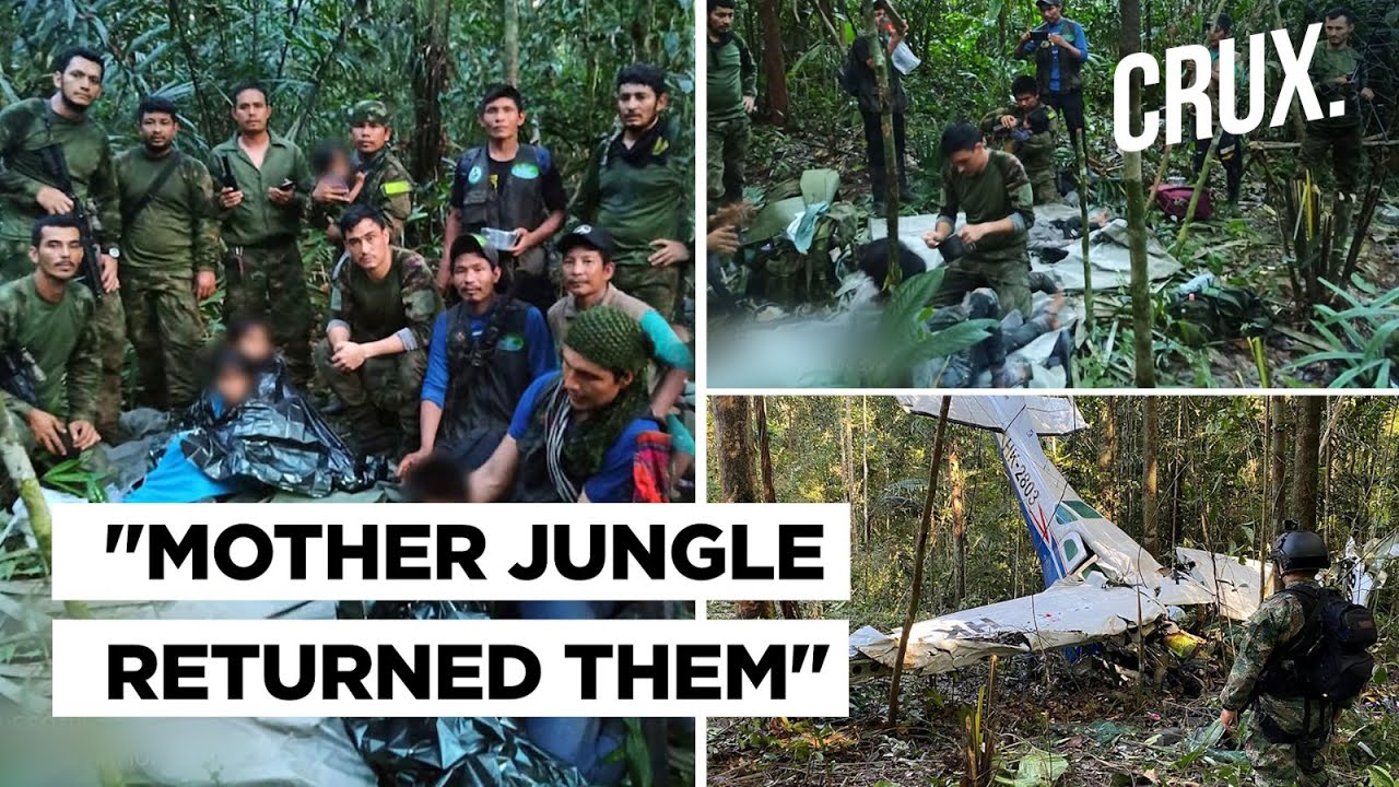 “Example of Total Survival” | How Four Children Survived 40 Days In Amazon After Deadly Plane Crash