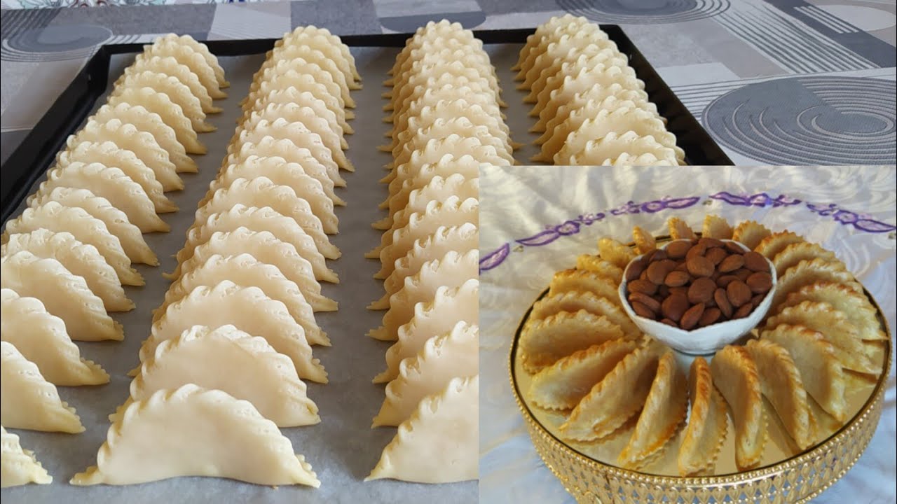 كعب غزال🇲🇦 مستحيل تجربيه بهذه الطريقة👌 ومينجحش معاك 😉جبتلكوم أسرار الحلاويات مع سر اللون الذهبي😍