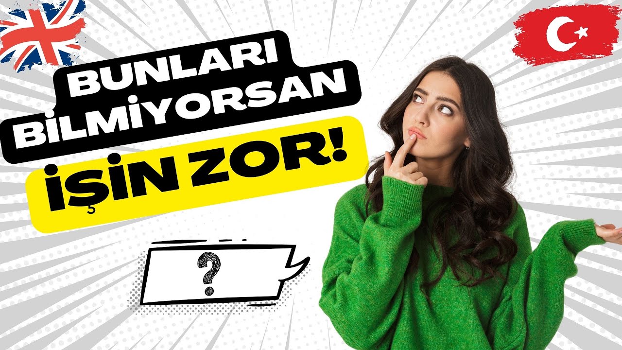 Bu 100 İngilizce Cümleyle Akıcı Konuşmaya Başla!