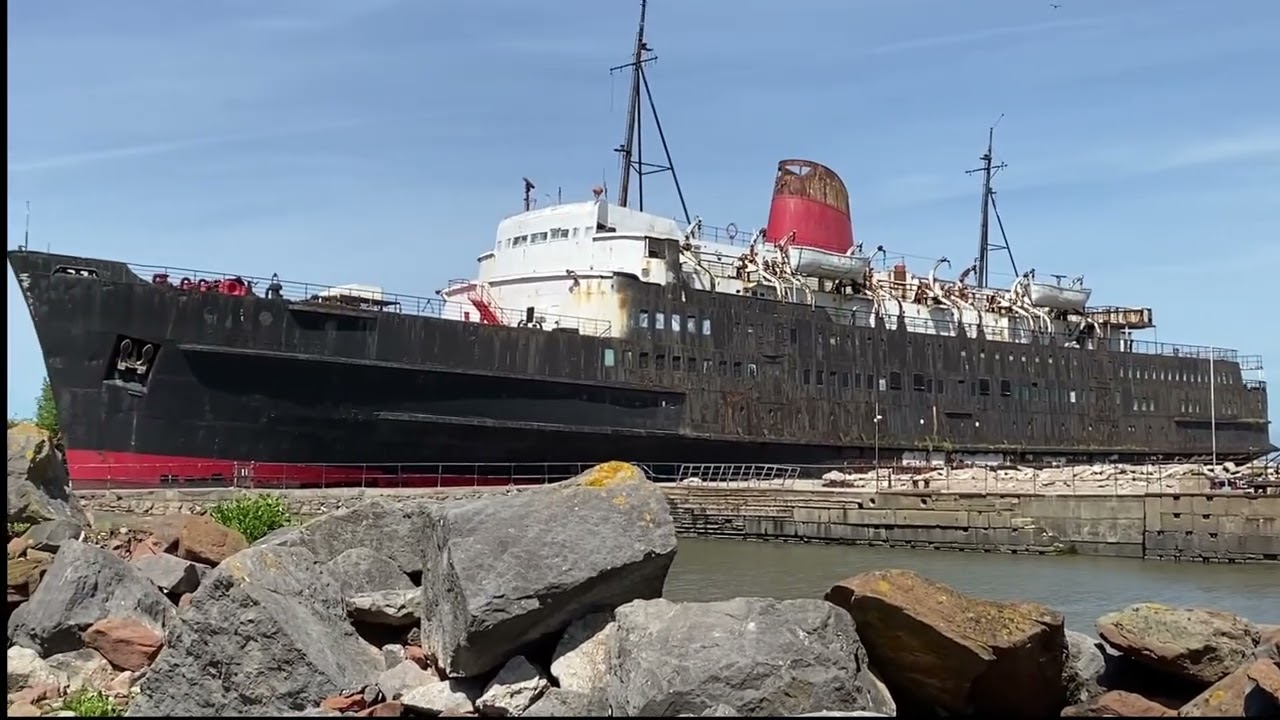 Last Of The British Rail Ships, The Duke of Lancaster. Last of It's class and kind.