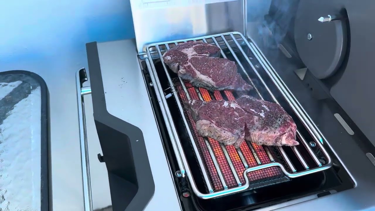 First time cooking with Napoleon Prestige Pro 500.