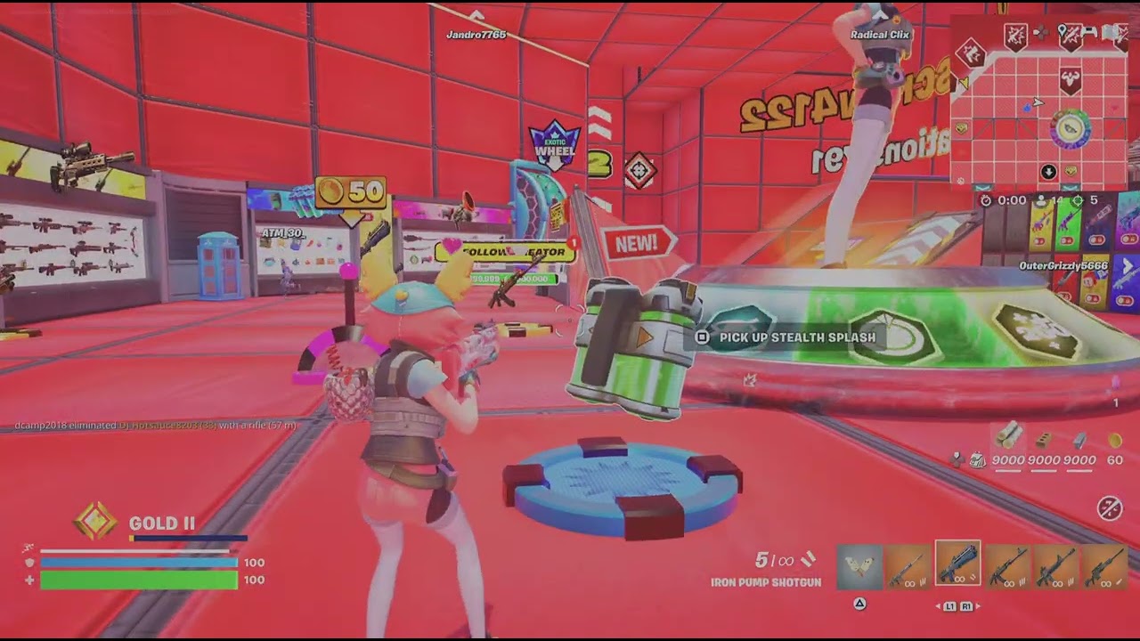 Fortnite_super Red vs blue