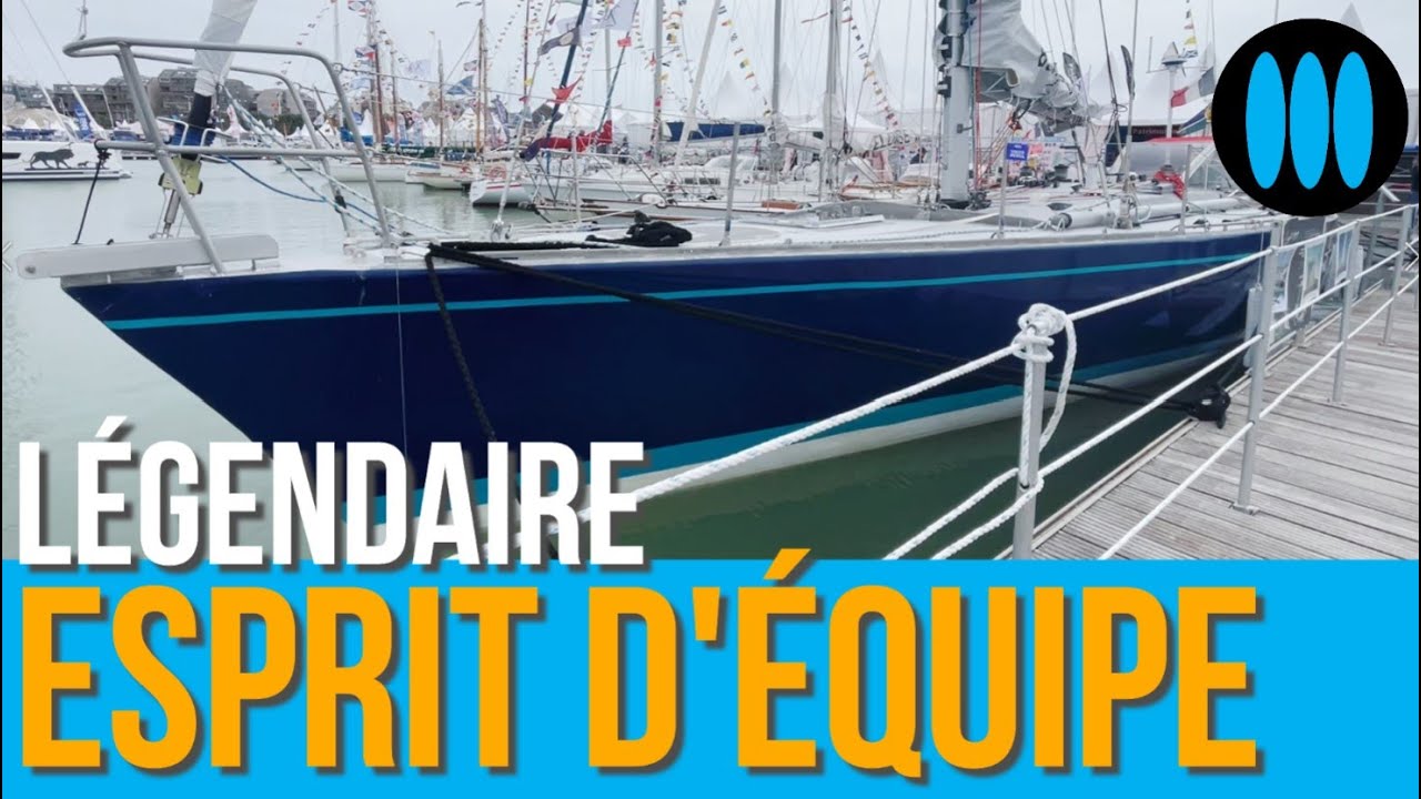 BateauScopie L'ESPRIT D'EQUIPE - visite privée d'une légende, et présentation du projet