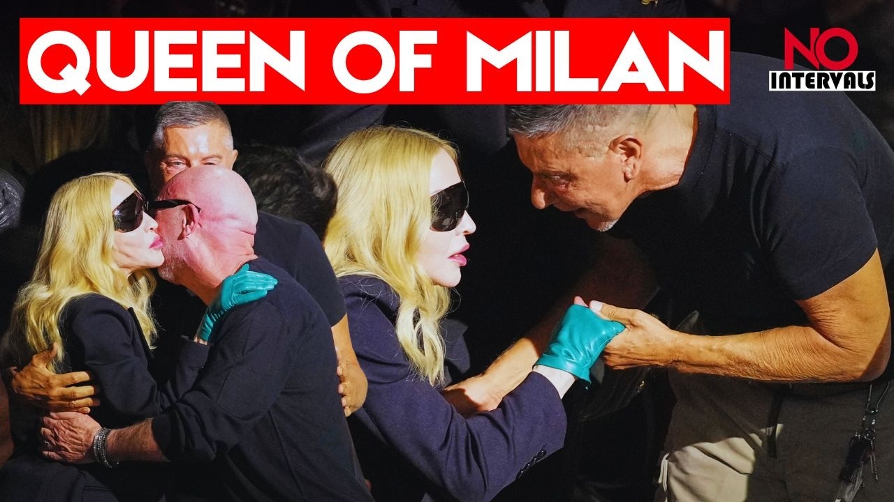 Madonna Takes Over Dolce & Gabbana's FW26 Show | Entertainment & Fashion