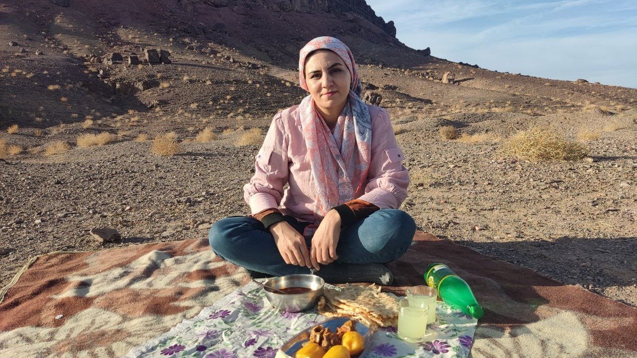 The healthiest Iranian food the recipe of which was taught by my grandmother#cooking_#easy_#village