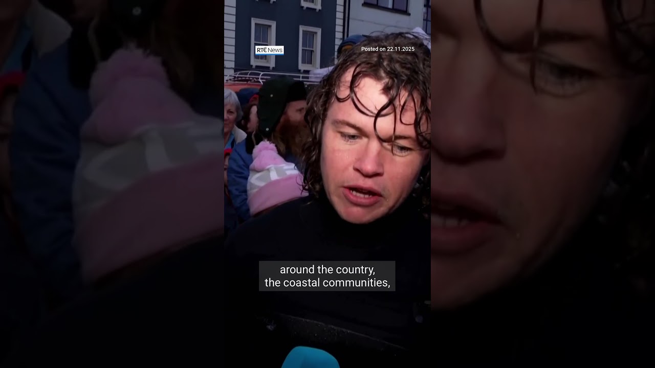 Homecoming for man who swam around Ireland
