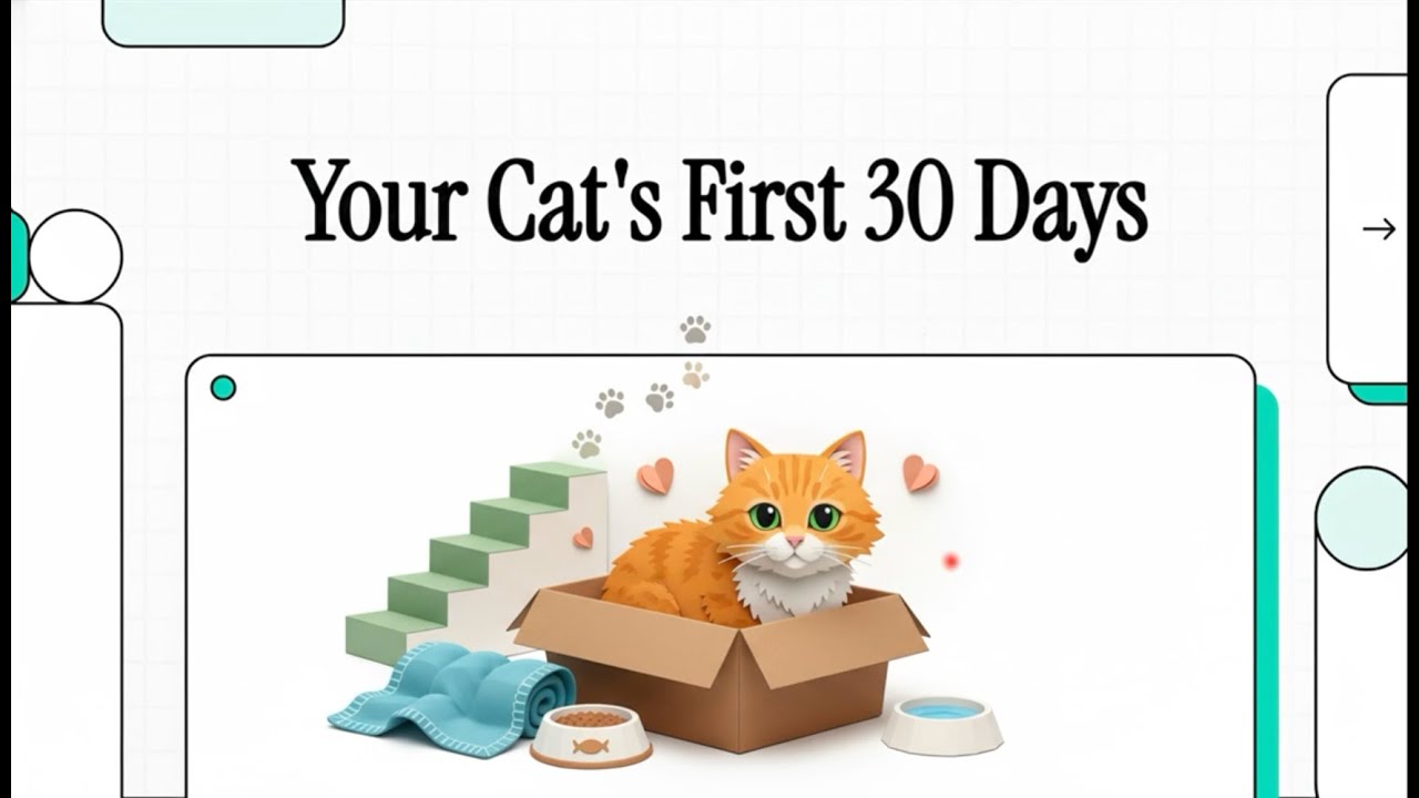 Your Cat's First 30 Days #cats #catlover #catlife #cute #cutecat #catsofyoutube #viral #new #cat