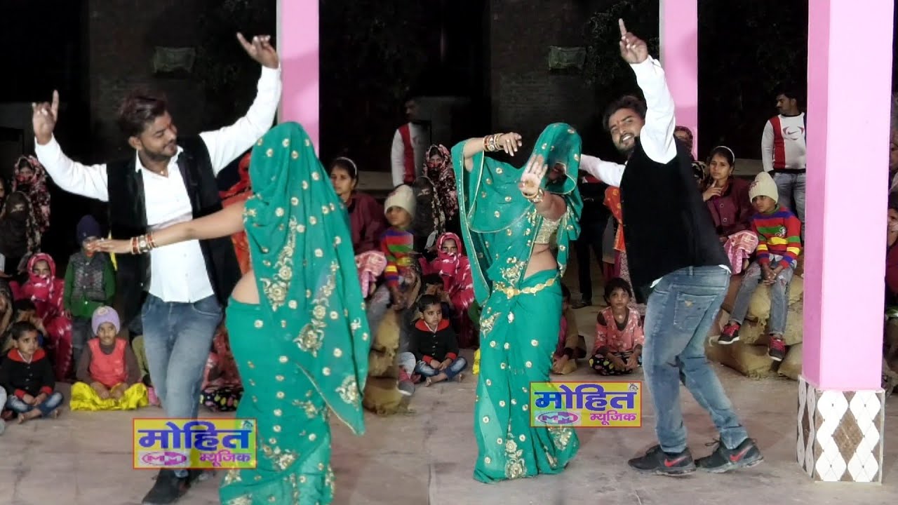 जीजा साली का मजेदार डांस #मेरो सैंया झगडो डालेगो & लोकगीत का निराला झटका आवाज-इंद्रेश शास्त्री जी