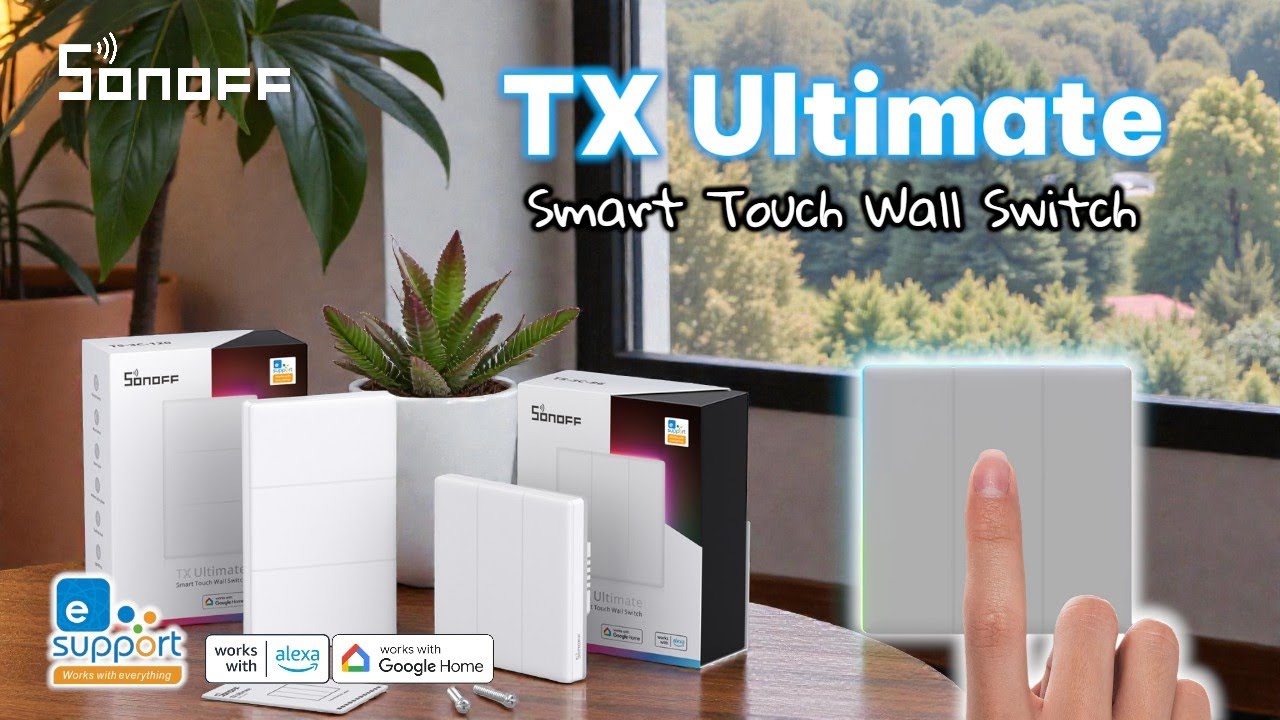 SONOFF TX Ultimate Smart Touch Wall Switch 🚨🚨🚨