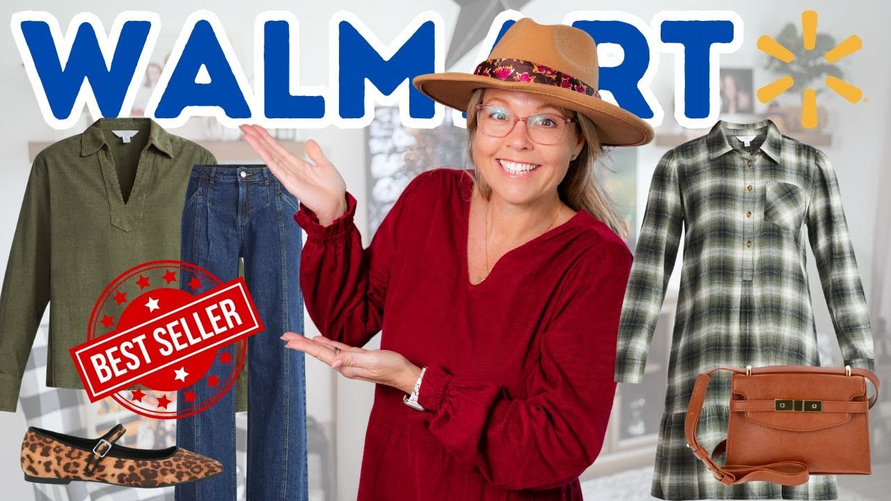 Real-Life Fall Outfits from Walmart | Stylish & Comfortable + One Stunning Holiday Dress!