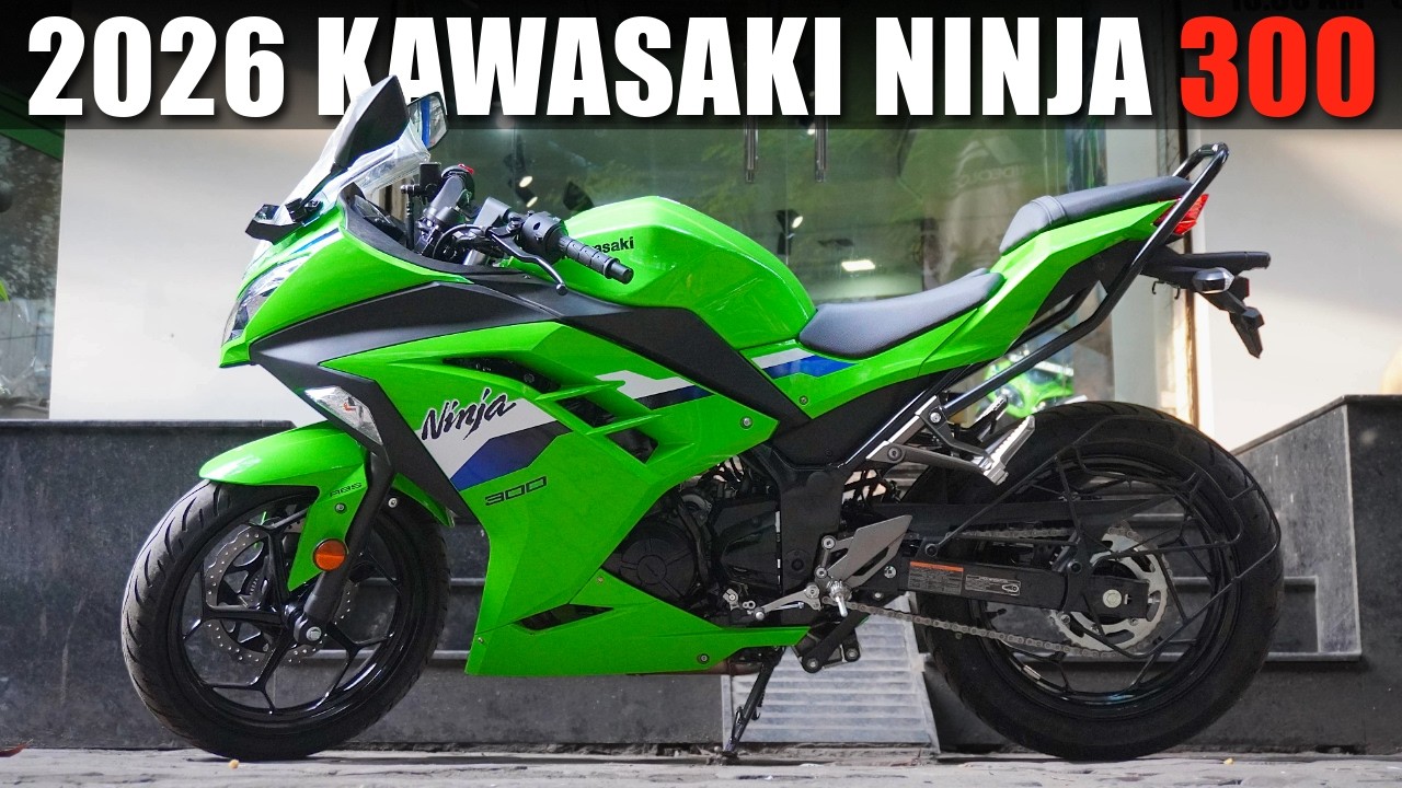2026 Kawasaki Ninja 300 Review - What's New? | On Road Price & Colors | Exhaust Sound