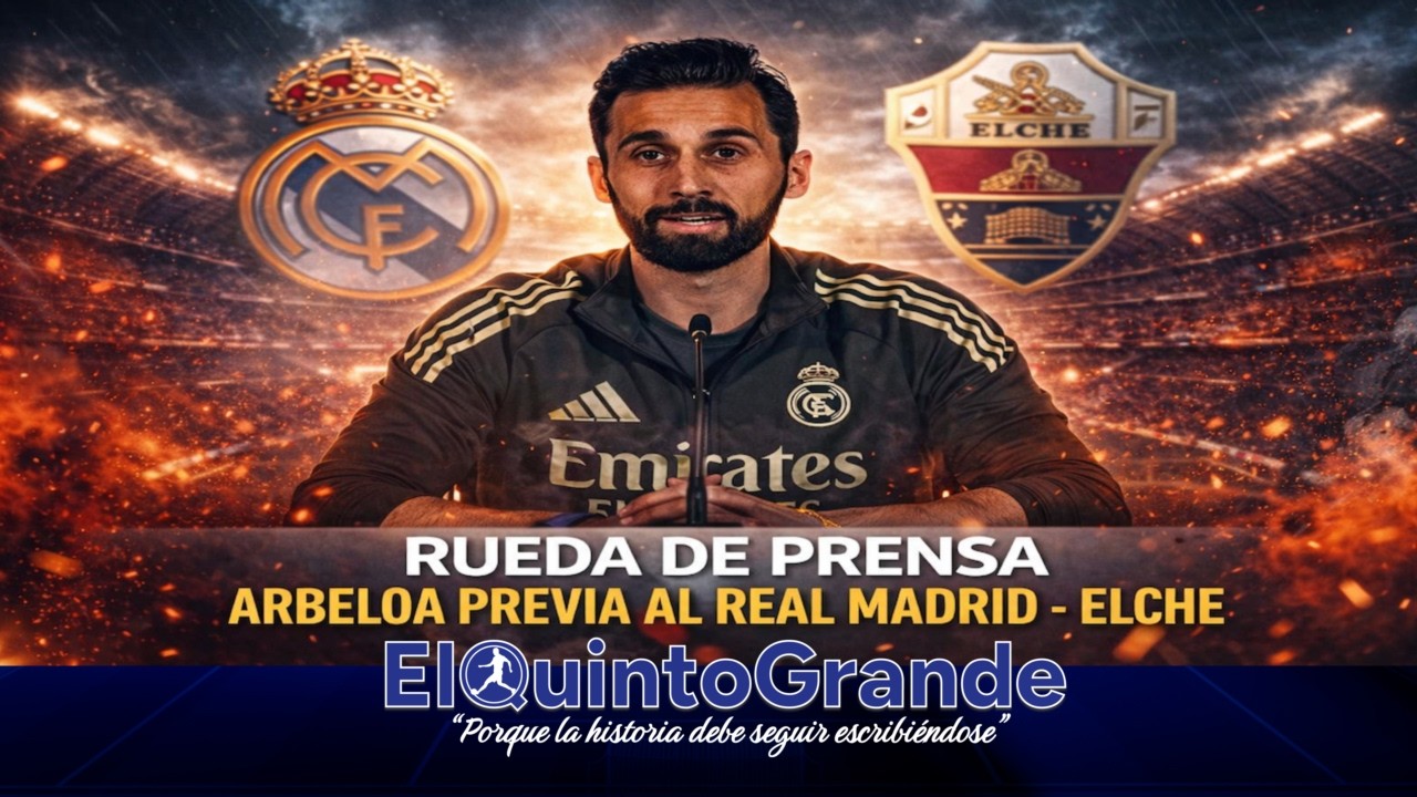 🔥⚽ ARBELOA HABLA ANTES DEL PARTIDO | Rueda de Prensa Previa Real Madrid vs Elche 🎙️🤍
