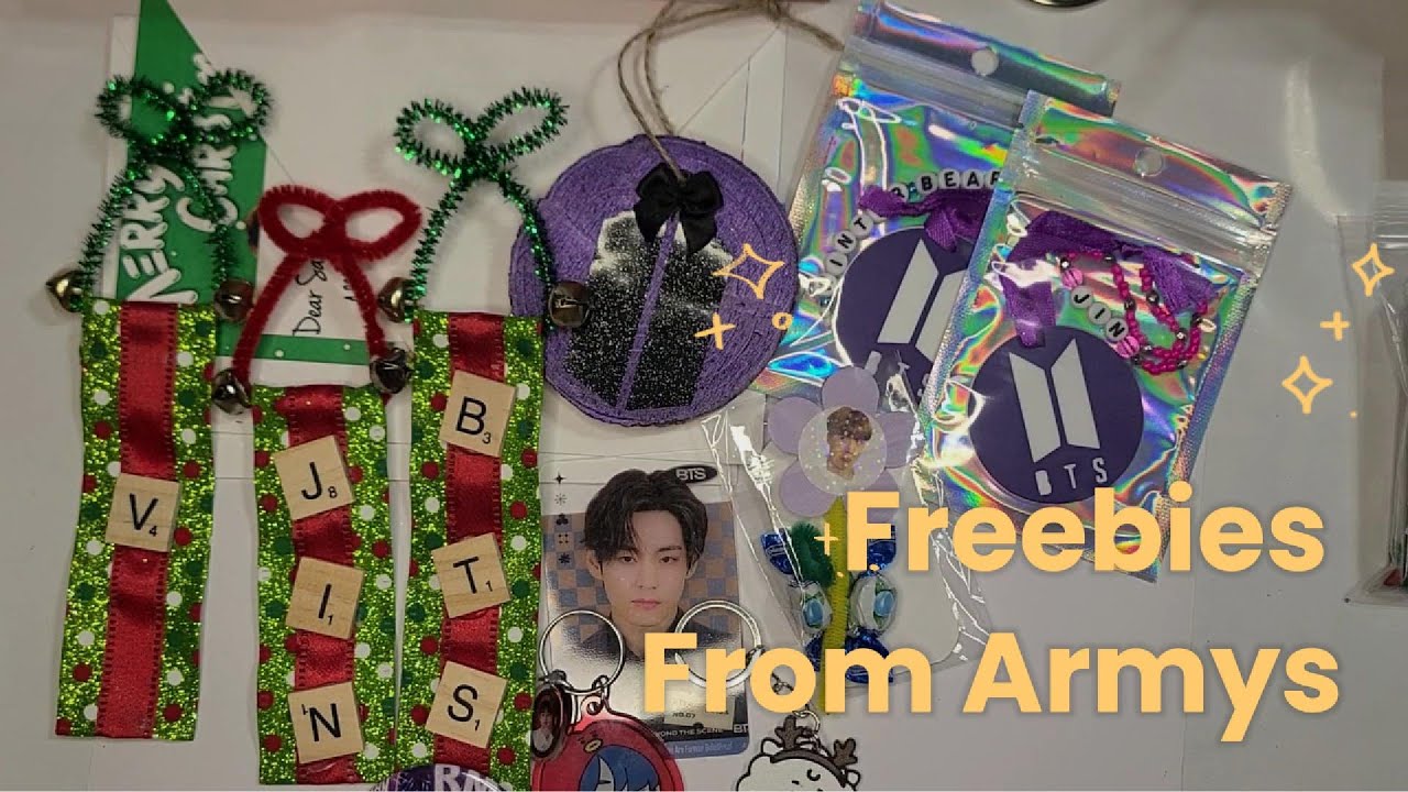 Freebies From Army at TaeJin Cupsleeve Event
