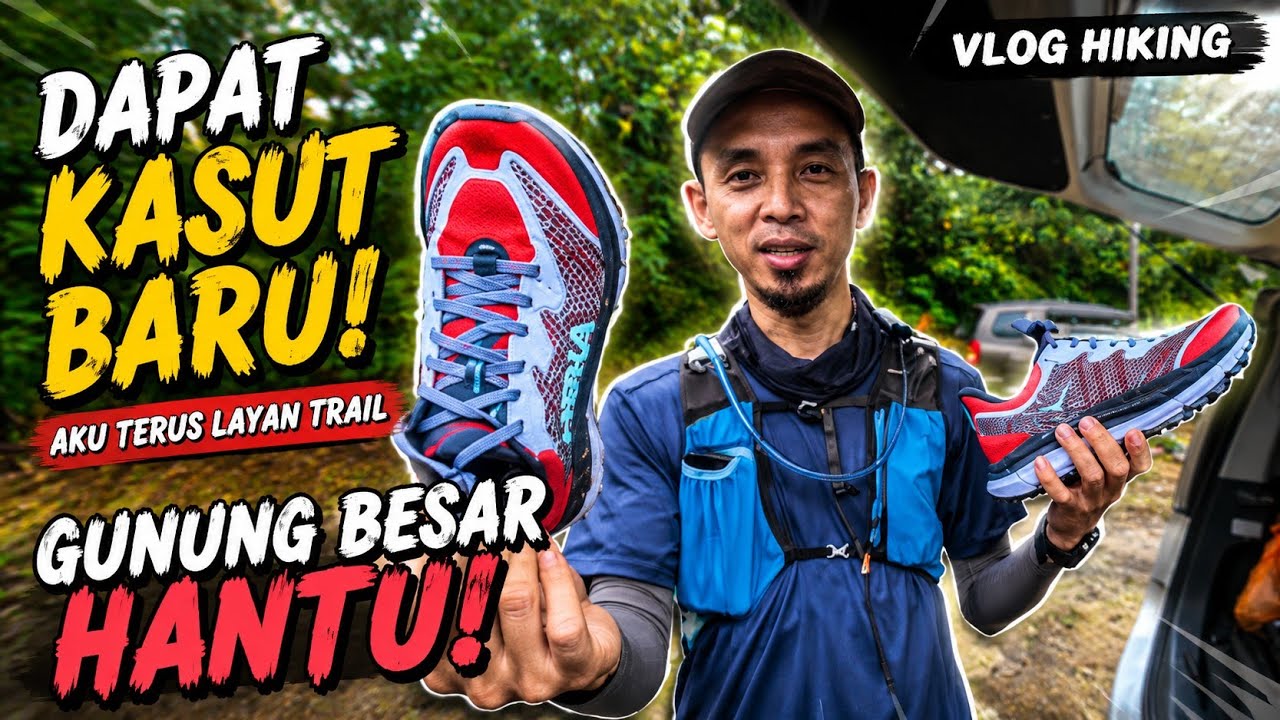 KASUT TRAIL RUN HOKA MAFATE SPEED 4 MEMANG TERBAIK #hiking