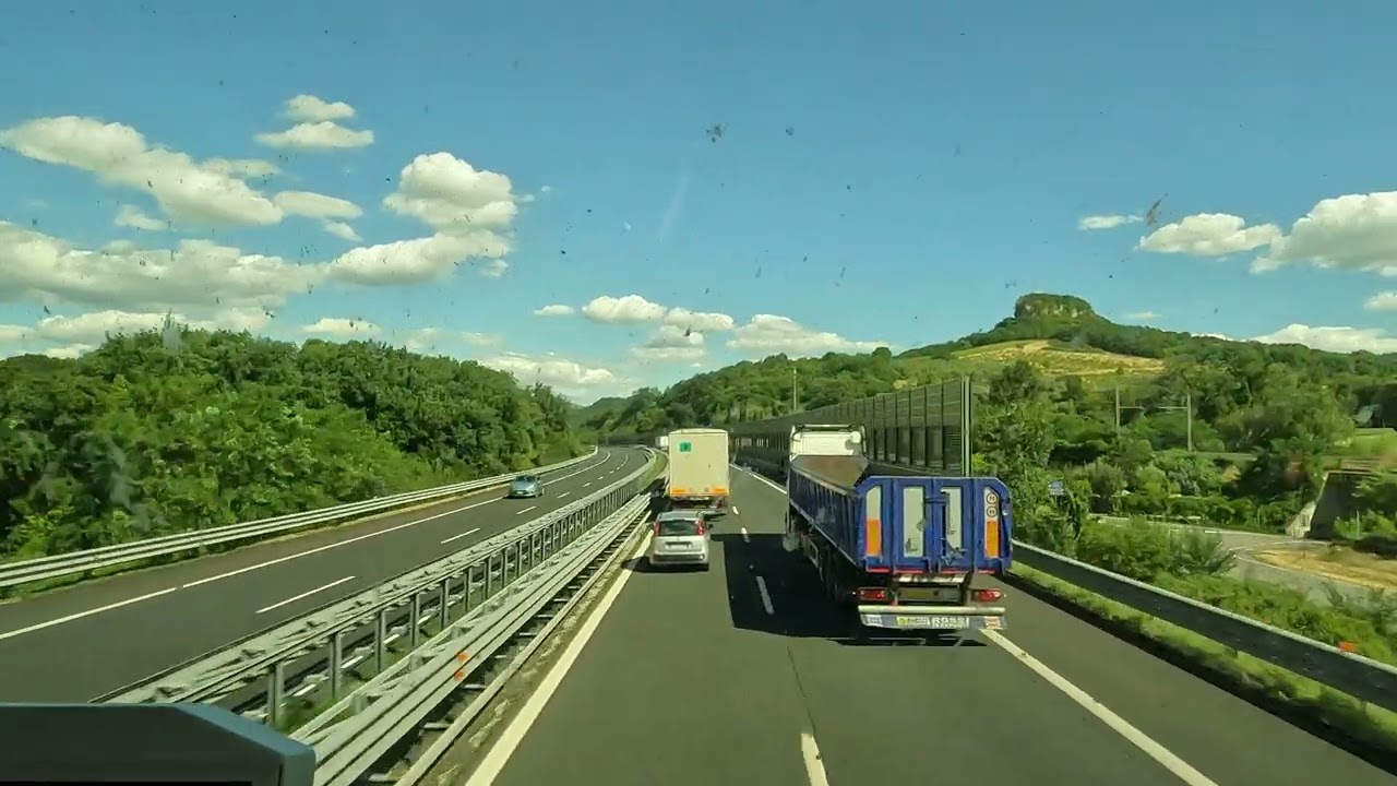 Venice to Rome by ITA Bus [5K ULTRA HD]