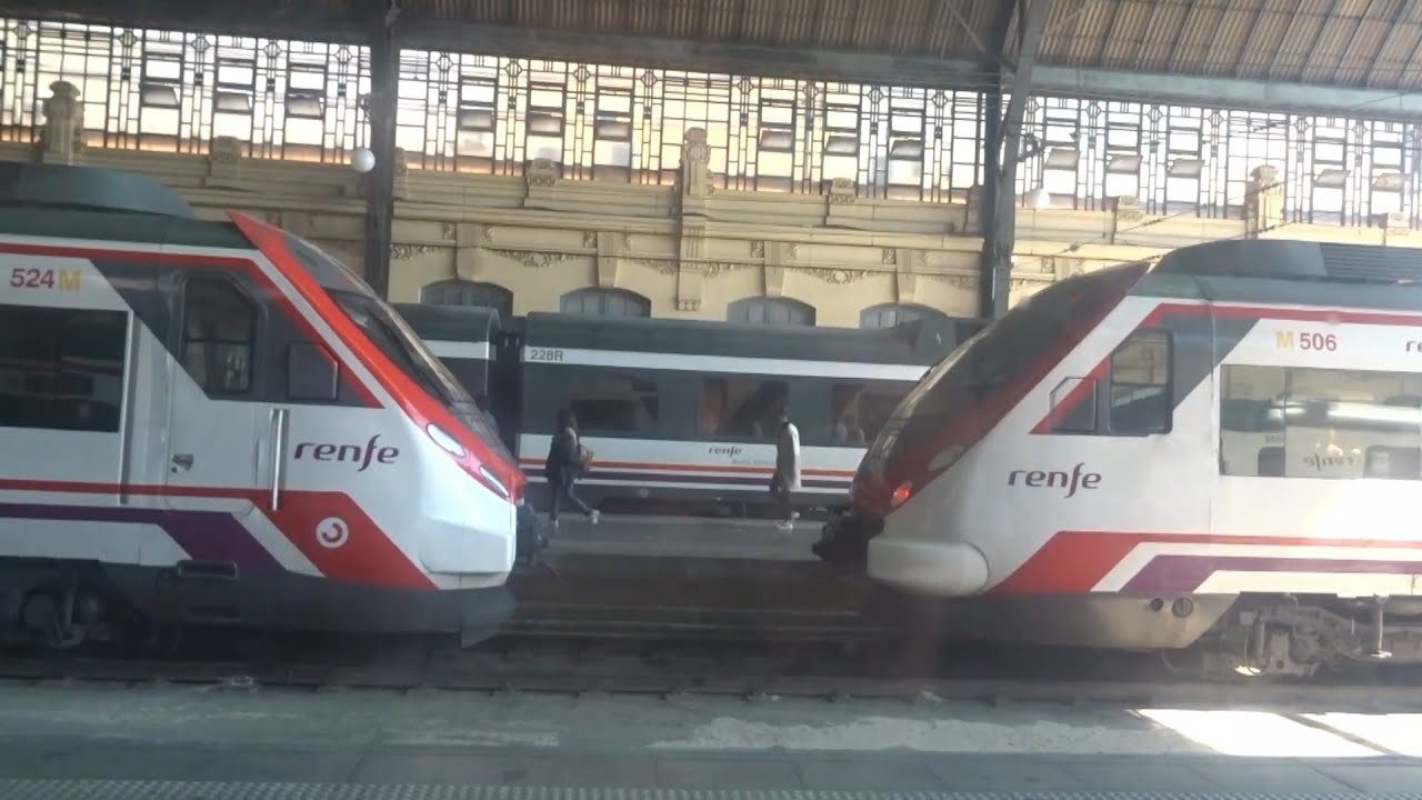 1º VIAJE CON LA CIVIA (465) VALENCIA NORD - GANDIA (C-1) FALLLAS 2022