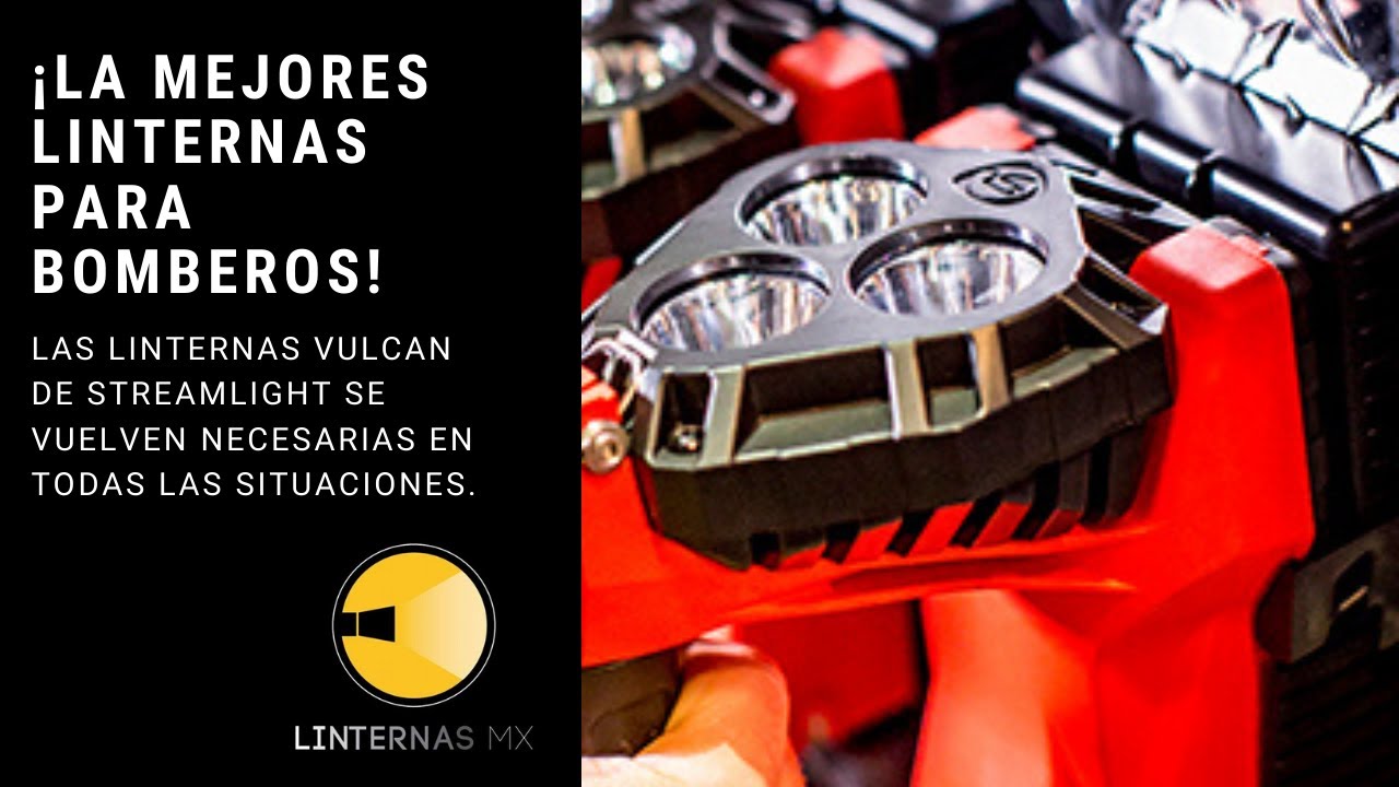 La linterna ideal para Bomberos y Rescatistas :  Vulcan, de Streamlight.