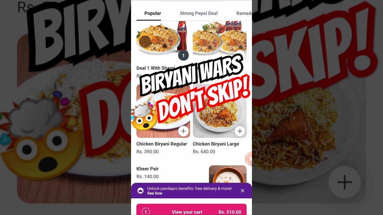 Biryani wars 🤯 Student vs Biryani express vs Naseeb|Hellobrother 