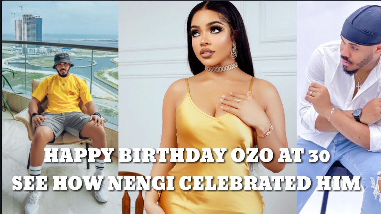 Ozo at 30, see how Nengi celebrated Ozo 30th birthday Happy birthday Ozo