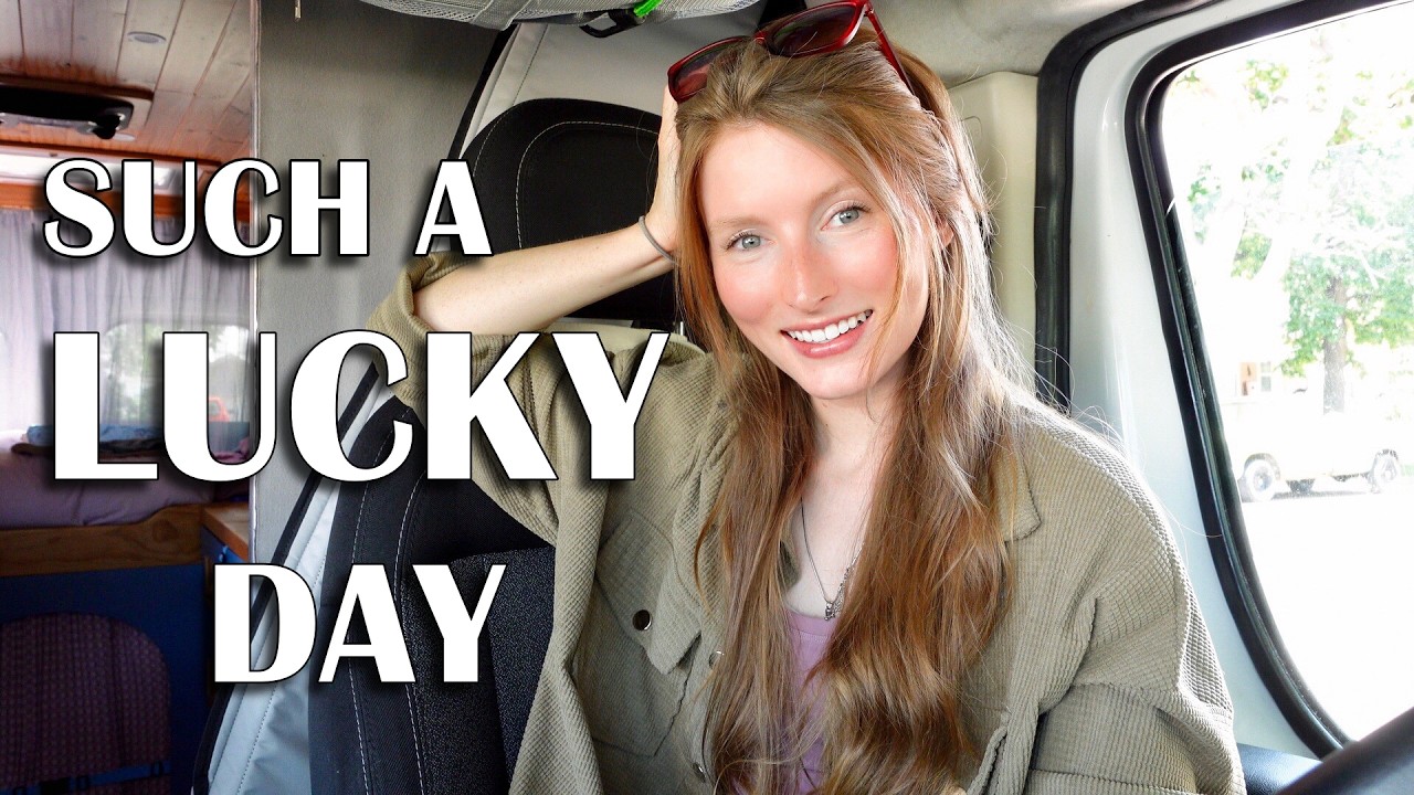 VANLIFE with my CAT | Thrifting & Chore Day | A Day In My Life VLOG