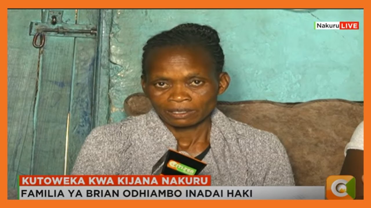 Familia ya Brian Odhiambo inadai haki