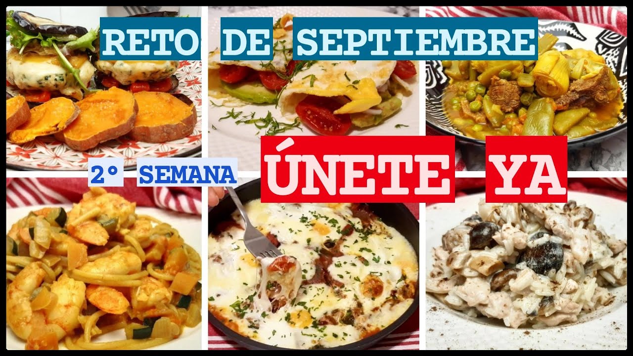 💪RETO DE SEPTIEMBRE. 2ª Semana. ÚNETE YA‼️ ALIMÉNTATE de una forma SALUDABLE y di NO la las DIETAS.