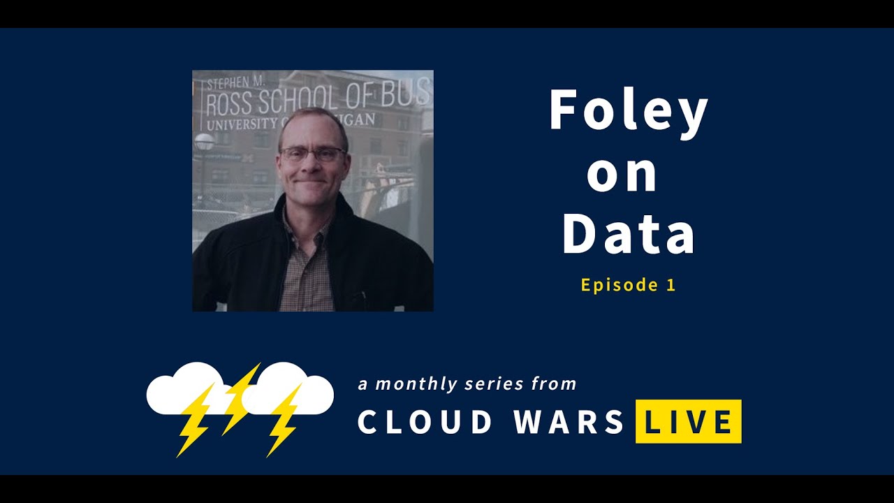 Cloud Database Wars: Attack of the Yottabytes!! | Foley on Data | Cloud Wars Live