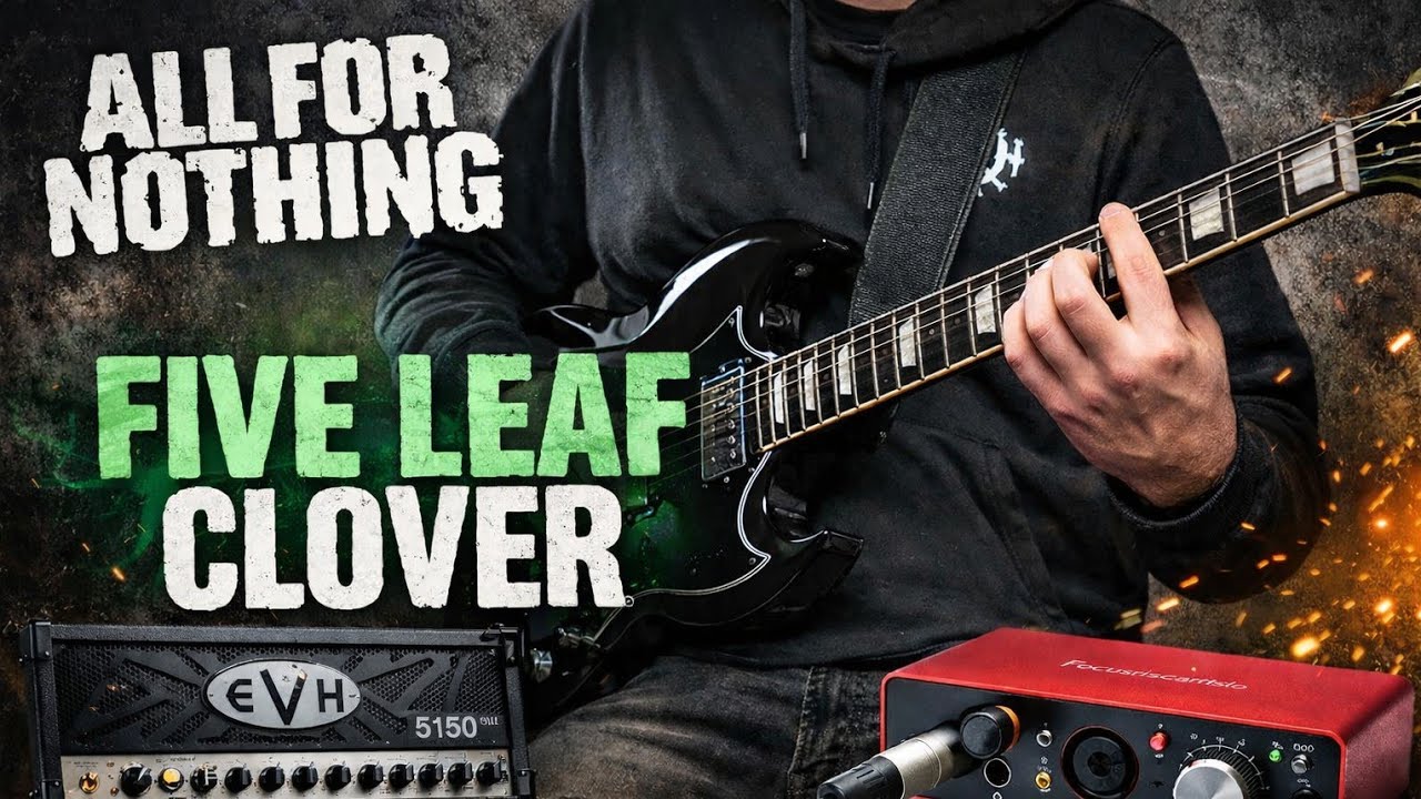 All For Nothing – Five Leaf Clover (Hardcore Guitar Cover) 