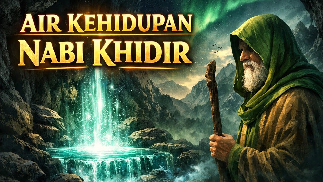 RAHASIA AIR KEHIDUPAN NABI KHIDIR – Mata Air Keabadian yang Disembunyikan Allah