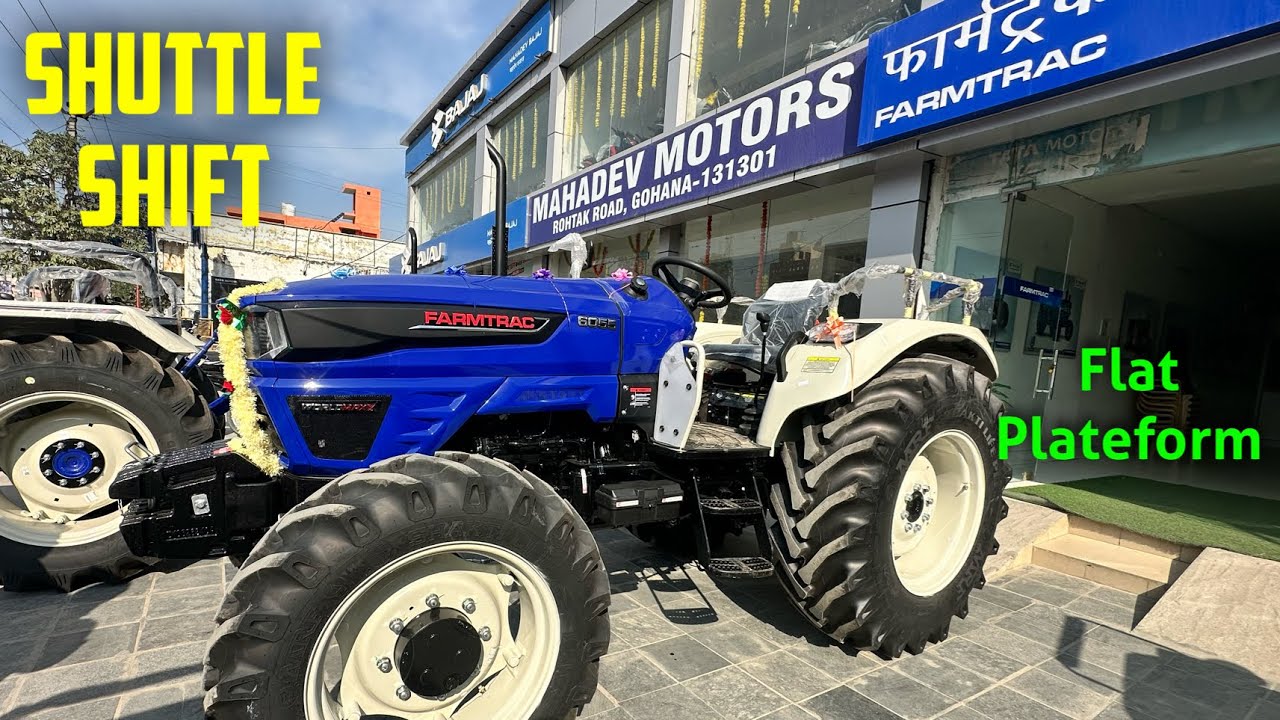 Полный обзор трактора Farmtrac 6055 Worldmaxx Series на хинди #farmtrac
