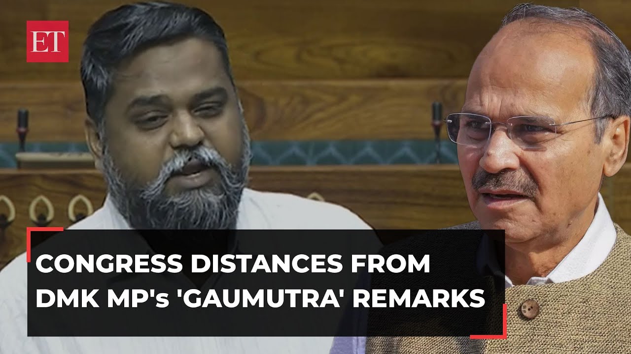 Fire in INDIA bloc: Congress distances from DMK MP's 'Gaumutra states' remarks