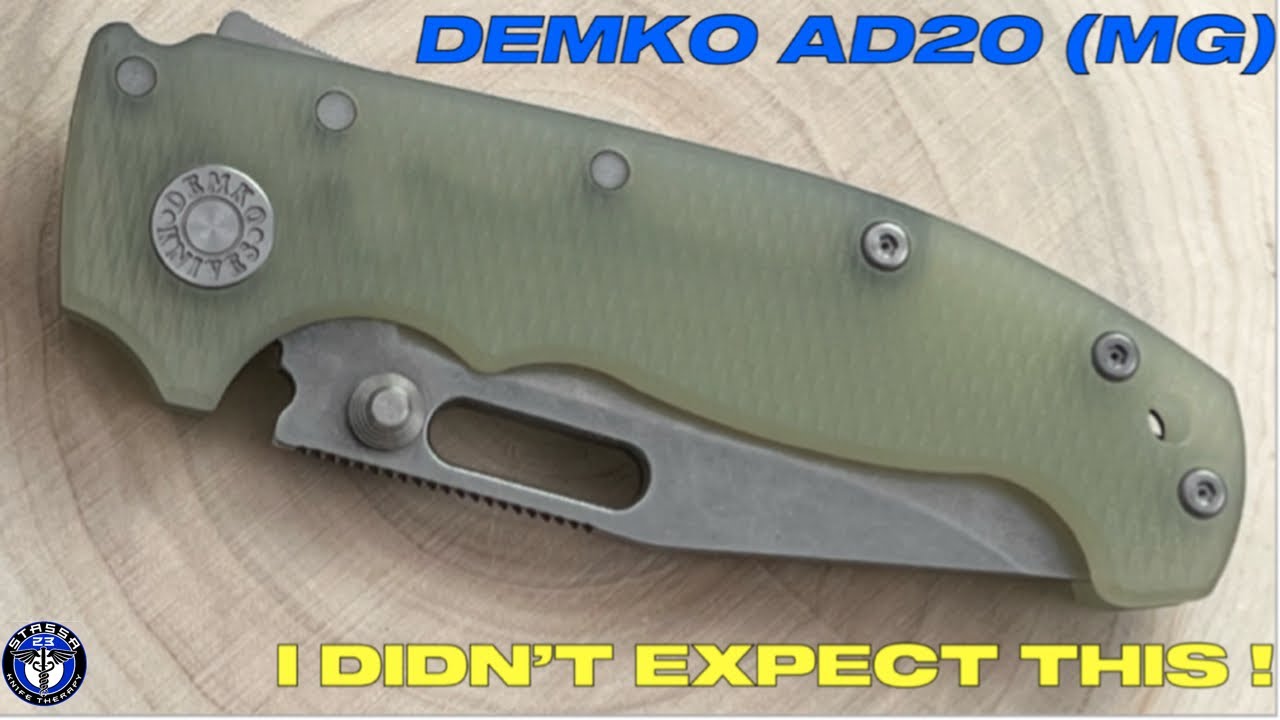 WOW I DIDN'T EXPECT THIS! DEMKO KNIVES AD20 REVIEW & TESTS